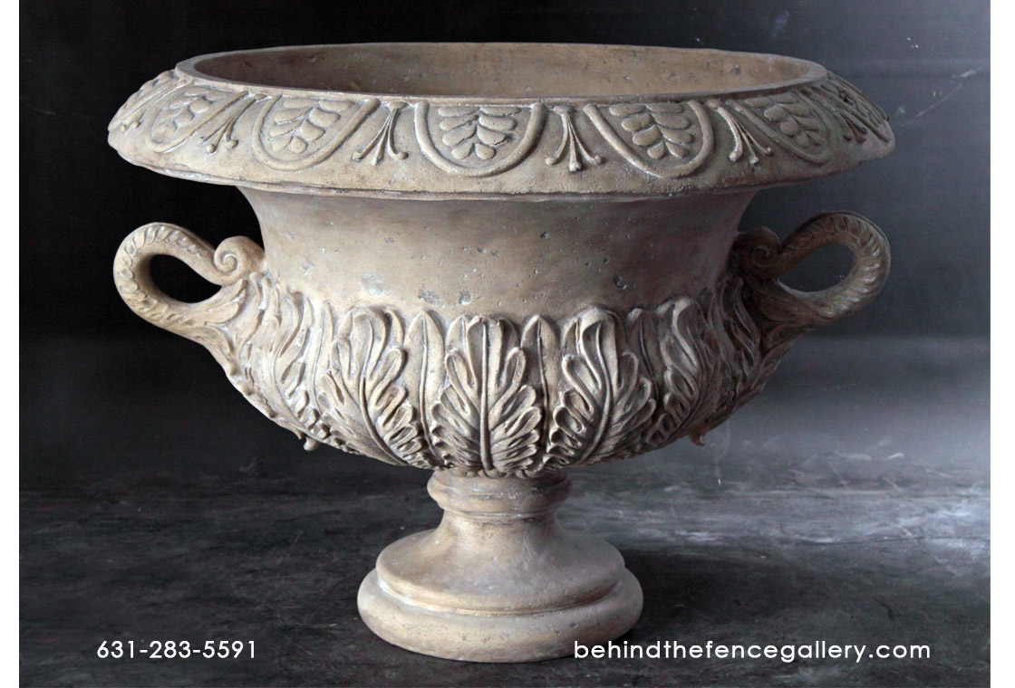 Acanthus Urn on Base Acanthus Urn on Base